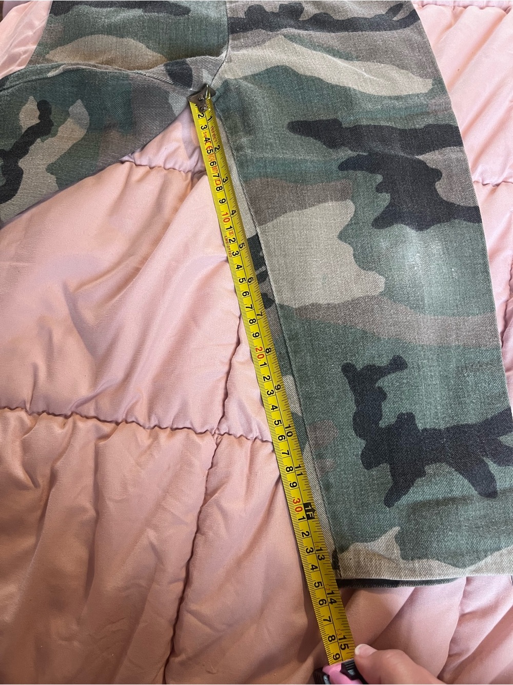 Vintage WeeWorks Kids Camo Pull-On Joggers in Green - Picture 5 of 6